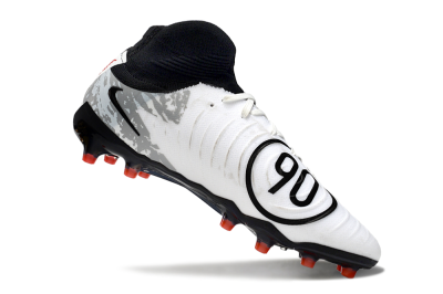 Nike Phantom Luna Elite Total 90 AG Low-Tops Football Boots - White/Black/Orange