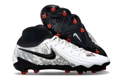 Nike Phantom Luna Elite Total 90 AG Low-Tops Football Boots - White/Black/Orange