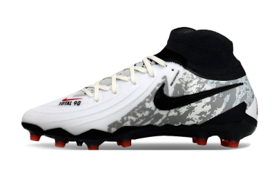 Nike Phantom Luna Elite Total 90 AG Low-Tops Football Boots - White/Black/Orange