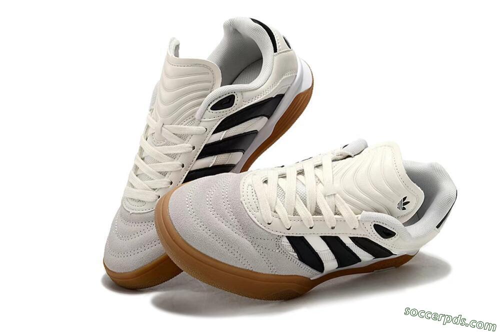 Adidas Predator Mundial IC Low-Tops Football Shoes - Beige/Black/Brown 3