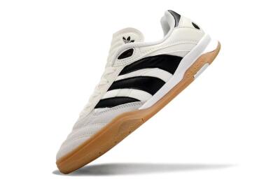 Adidas Predator Mundial IC Low-Tops Football Shoes - Beige/Black/Brown