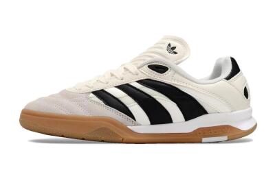 Adidas Predator Mundial IC Low-Tops Football Shoes - Beige/Black/Brown