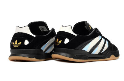 Adidas Predator Mundial IC Low-Tops Football Shoes - Black/White/Blue