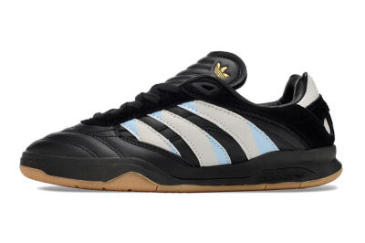 Adidas Predator Mundial IC Low-Tops Football Shoes - Black/White/Blue