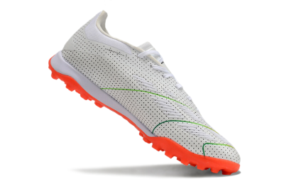 Adidas Predator 24 Elite TF Low-Tops Football Shoes - White/Silver/Red