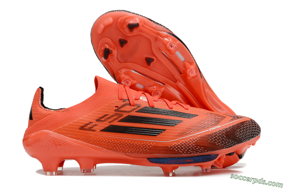 Adidas F50 Lightstrike Pro FG Low-Tops Football Boots - Red/Black/White 1
