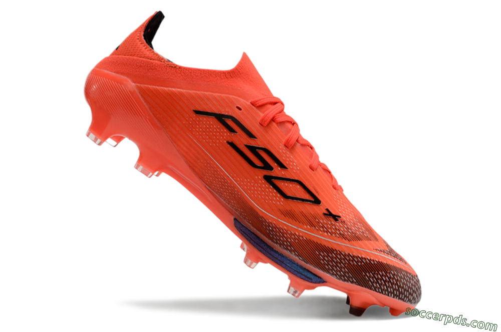 Adidas F50 Lightstrike Pro FG Low-Tops Football Boots - Red/Black/White 4