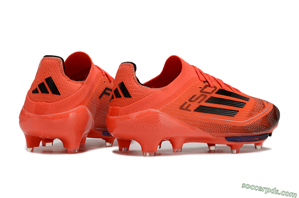 Adidas F50 Lightstrike Pro FG Low-Tops Football Boots - Red/Black/White 6