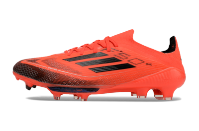 Adidas F50 Lightstrike Pro FG Low-Tops Football Boots - Red/Black/White