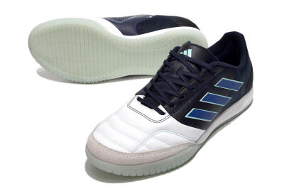 Adidas Top Sala Competition IC Low-Tops Football Shoes - White/Black/Blue