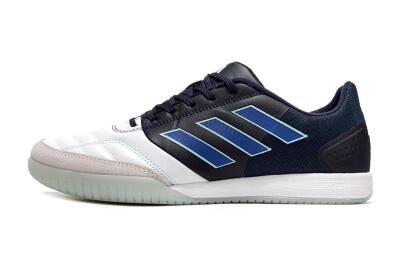 Adidas Top Sala Competition IC Low-Tops Football Shoes - White/Black/Blue