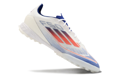Adidas F50 Pro TF Low-Tops Football Shoes - Blue/Red/Beige