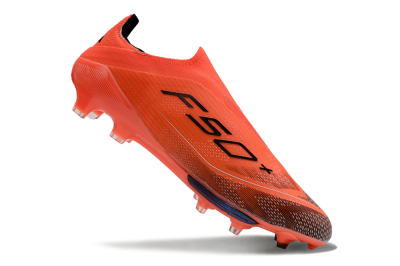 Adidas F50 Lightstrike Pro Laceless FG Low-Tops Football Boots - Red/Black/White