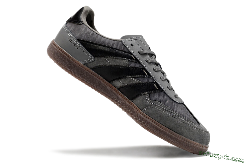 Adidas Predator 24 League Low IC Low-Tops Football Shoes - Grey/Black/Brown 4