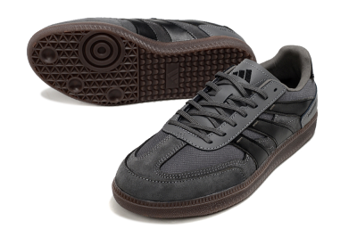 Adidas Predator 24 League Low IC Low-Tops Football Shoes - Grey/Black/Brown