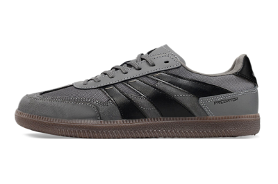 Adidas Predator 24 League Low IC Low-Tops Football Shoes - Grey/Black/Brown