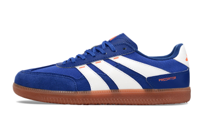 Adidas Predator 24 League Low IC Low-Tops Football Shoes - Blue/White/Brown