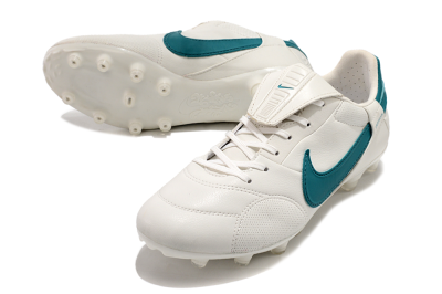 Nike The Premier 3 FG Low-Tops Football Boots - White/Blue