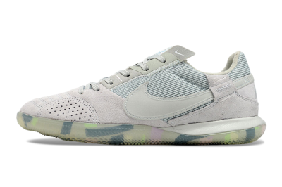 Nike Street Gato IC Low-Tops Football Shoes - Grey/Green/Mint