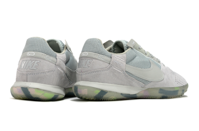 Nike Street Gato IC Low-Tops Football Shoes - Grey/Green/Mint