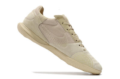 Nike Street Gato IC Low-Tops Football Shoes - Beige/Beige