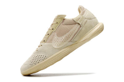 Nike Street Gato IC Low-Tops Football Shoes - Beige/Beige