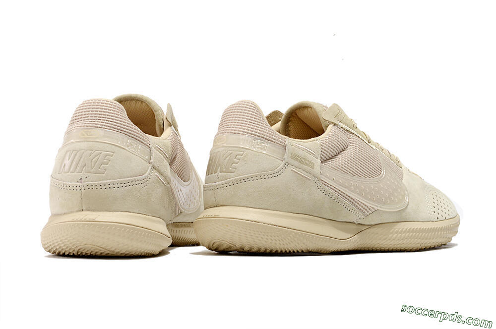 Nike Street Gato IC Low-Tops Football Shoes - Beige/Beige 6