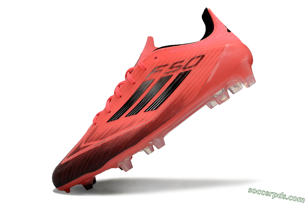 Adidas F50 Adizero FG Low-Tops Football Boots - Red/Black 5