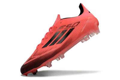 Adidas F50 Adizero FG Low-Tops Football Boots - Red/Black