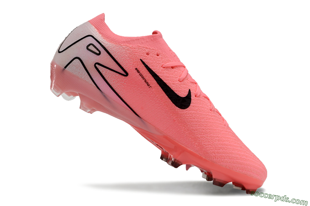 Nike Air Zoom Mercurial Vapor 16 Elit FG Low-Tops Football Boots - Pink/Black 4