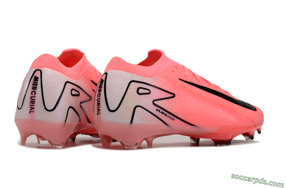 Nike Air Zoom Mercurial Vapor 16 Elit FG Low-Tops Football Boots - Pink/Black 6