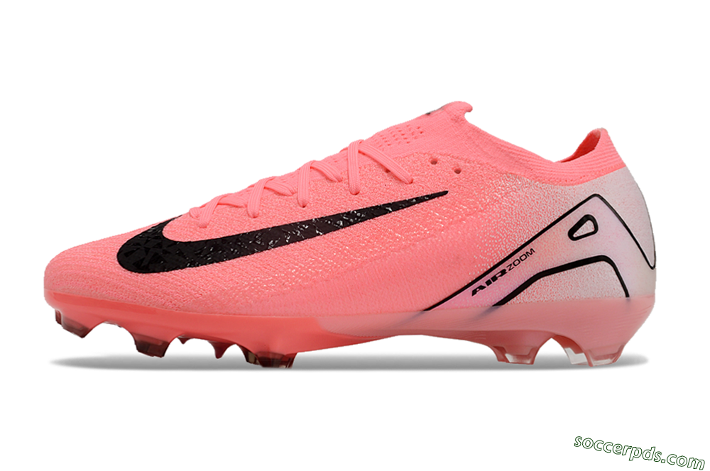 Nike Air Zoom Mercurial Vapor 16 Elit FG Low-Tops Football Boots - Pink/Black 2
