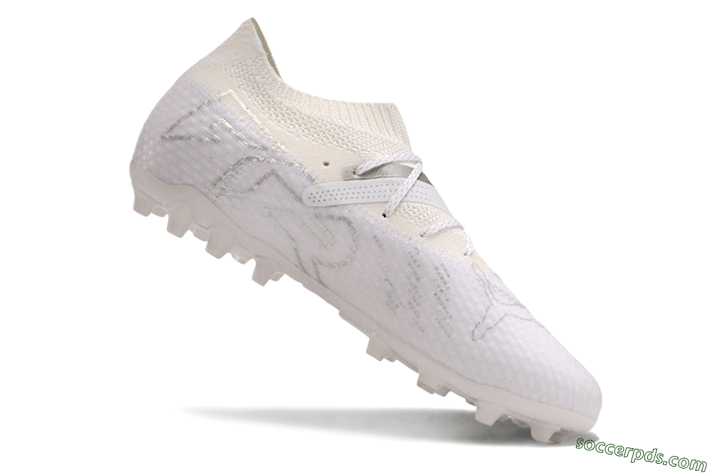 Puma Future Ultimate MG Low-Tops Football Boots - White/Silver 4
