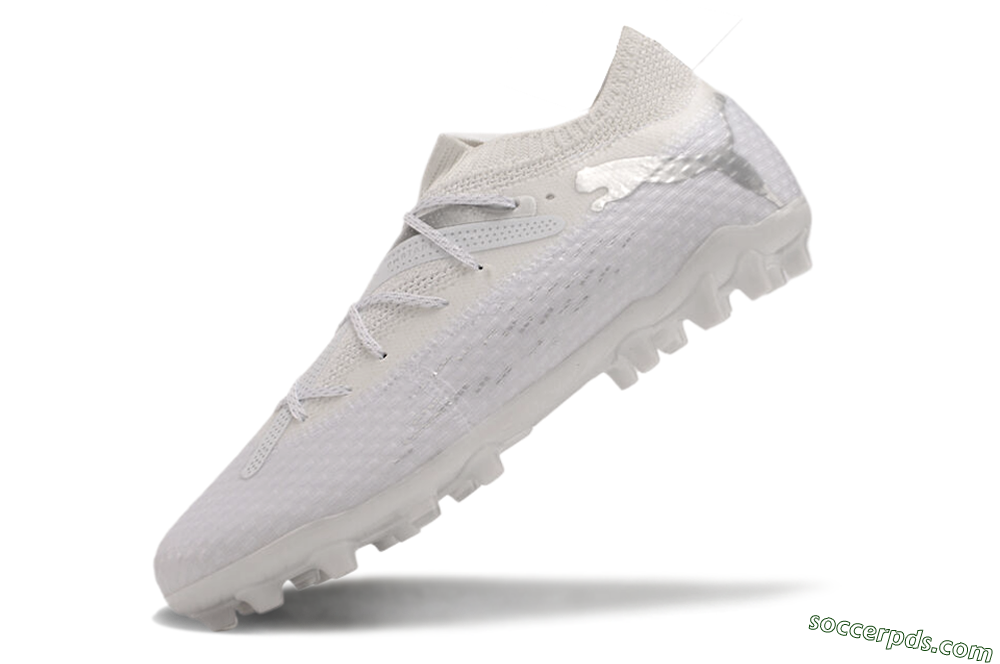 Puma Future Ultimate MG Low-Tops Football Boots - White/Silver 5