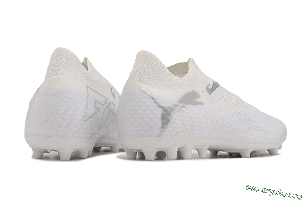 Puma Future Ultimate MG Low-Tops Football Boots - White/Silver 6