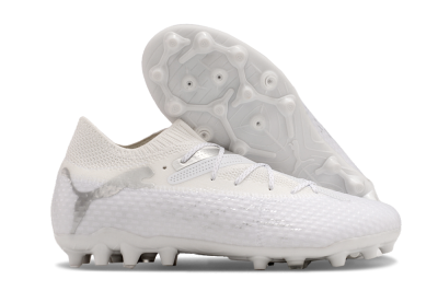 Puma Future Ultimate MG Low-Tops Football Boots - White/Silver