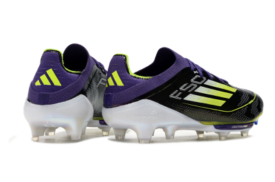 Adidas F50 Lightstrike Pro FG Low-Tops Football Boots - Purple/Yellow/Blue