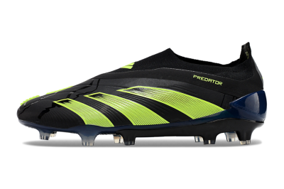 Adidas Predator Accuracy+ FG Low-Tops Football Boots - Black/Yellow/Blue
