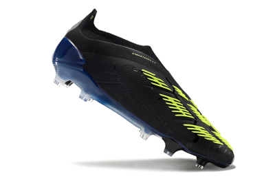 Adidas Predator Accuracy+ FG Low-Tops Football Boots - Black/Yellow/Blue
