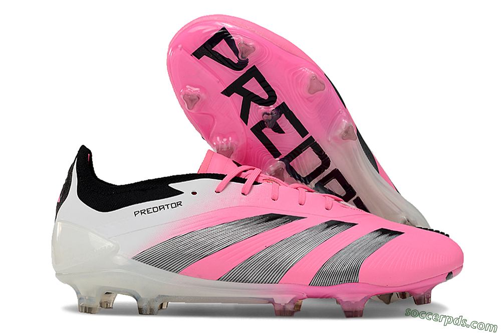 Adidas Predator Accuracy.1 FG Low-Tops Football Boots - Pink/Black/White 1