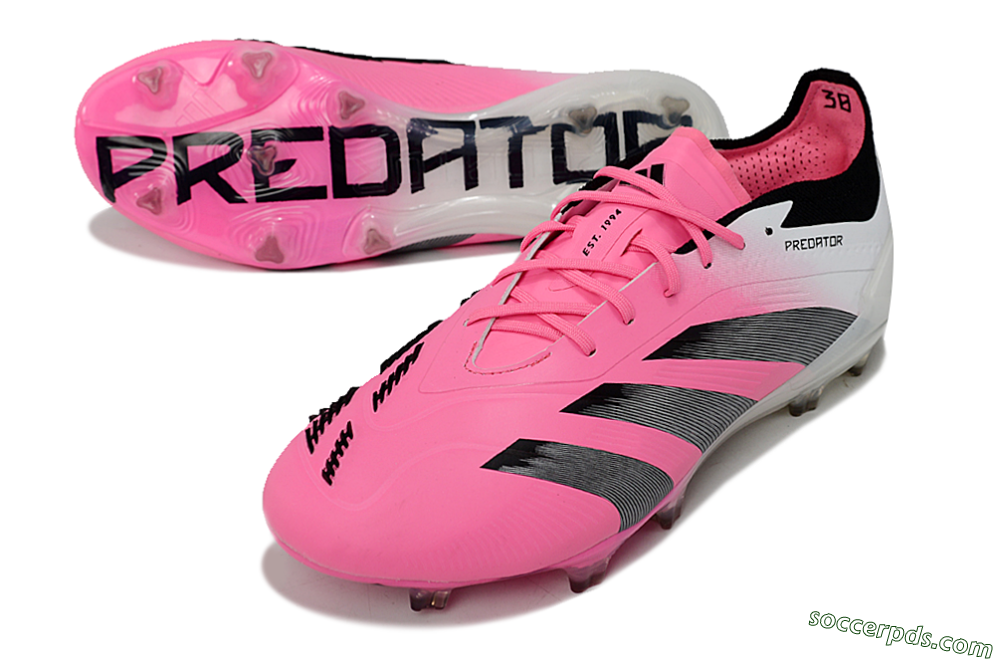 Adidas Predator Accuracy.1 FG Low-Tops Football Boots - Pink/Black/White 3