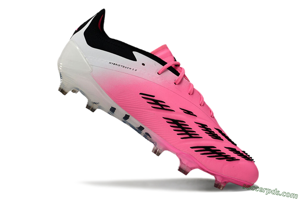 Adidas Predator Accuracy.1 FG Low-Tops Football Boots - Pink/Black/White 4