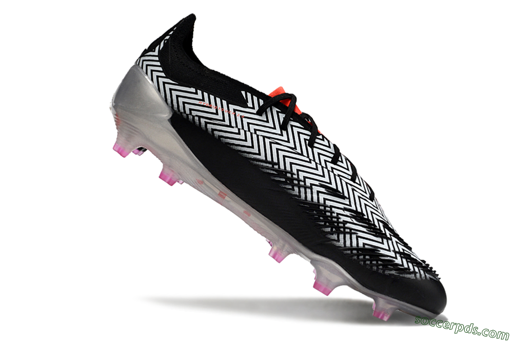 Adidas Predator Accuracy Elite FG Low-Tops Football Boots - White/Black/Red/Silver 4