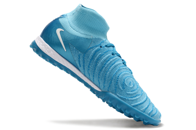 Nike Phantom Luna Elite TF High-Tops Football Shoes - Jade/White/Blue