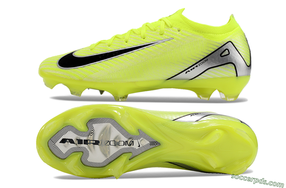 Nike Air Zoom Mercurial Vapor 16 Elite FG Low-Tops Football Boots - Yellow/Black/Silver/Grey 0