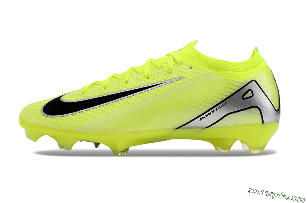 Nike Air Zoom Mercurial Vapor 16 Elite FG Low-Tops Football Boots - Yellow/Black/Silver/Grey 2