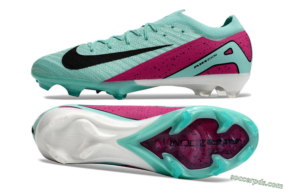 Nike Air Zoom Mercurial Vapor 16 Elite FG Low-Tops Football Boots - Baltic Blue/Red/Black 0
