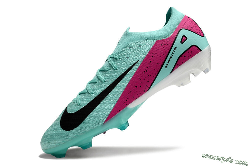 Nike Air Zoom Mercurial Vapor 16 Elite FG Low-Tops Football Boots - Baltic Blue/Red/Black 5