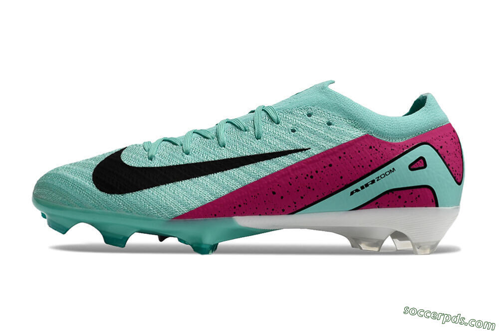 Nike Air Zoom Mercurial Vapor 16 Elite FG Low-Tops Football Boots - Baltic Blue/Red/Black 2