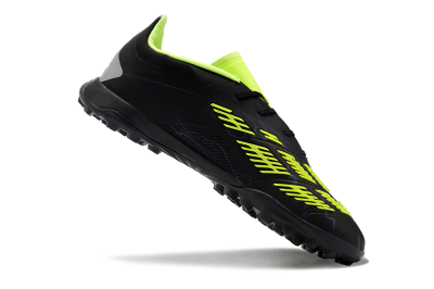 Adidas Predator 24 Elite TF Low-Tops Football Shoes - Black/Yellow/Grey